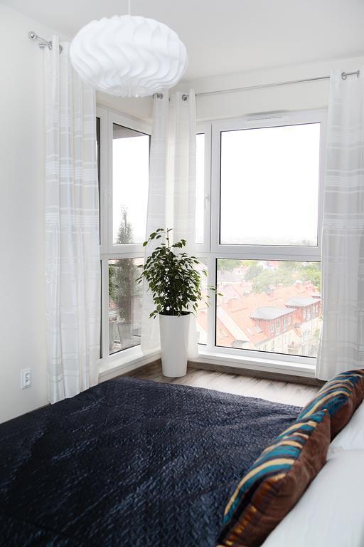Livin Apartments Santocka Szczecin Rum bild
