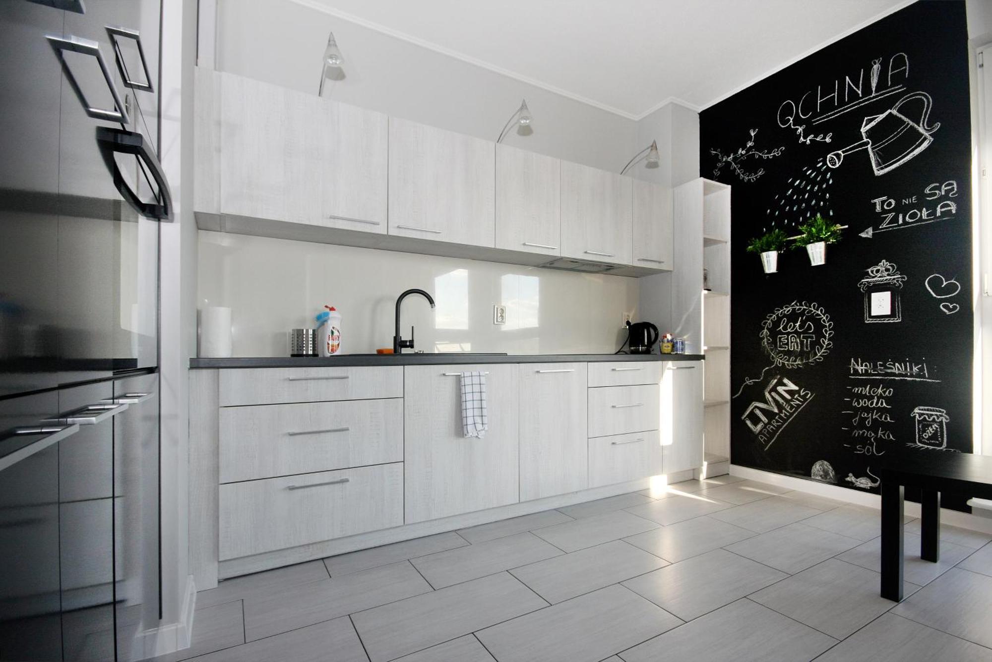 Livin Apartments Santocka Szczecin Rum bild