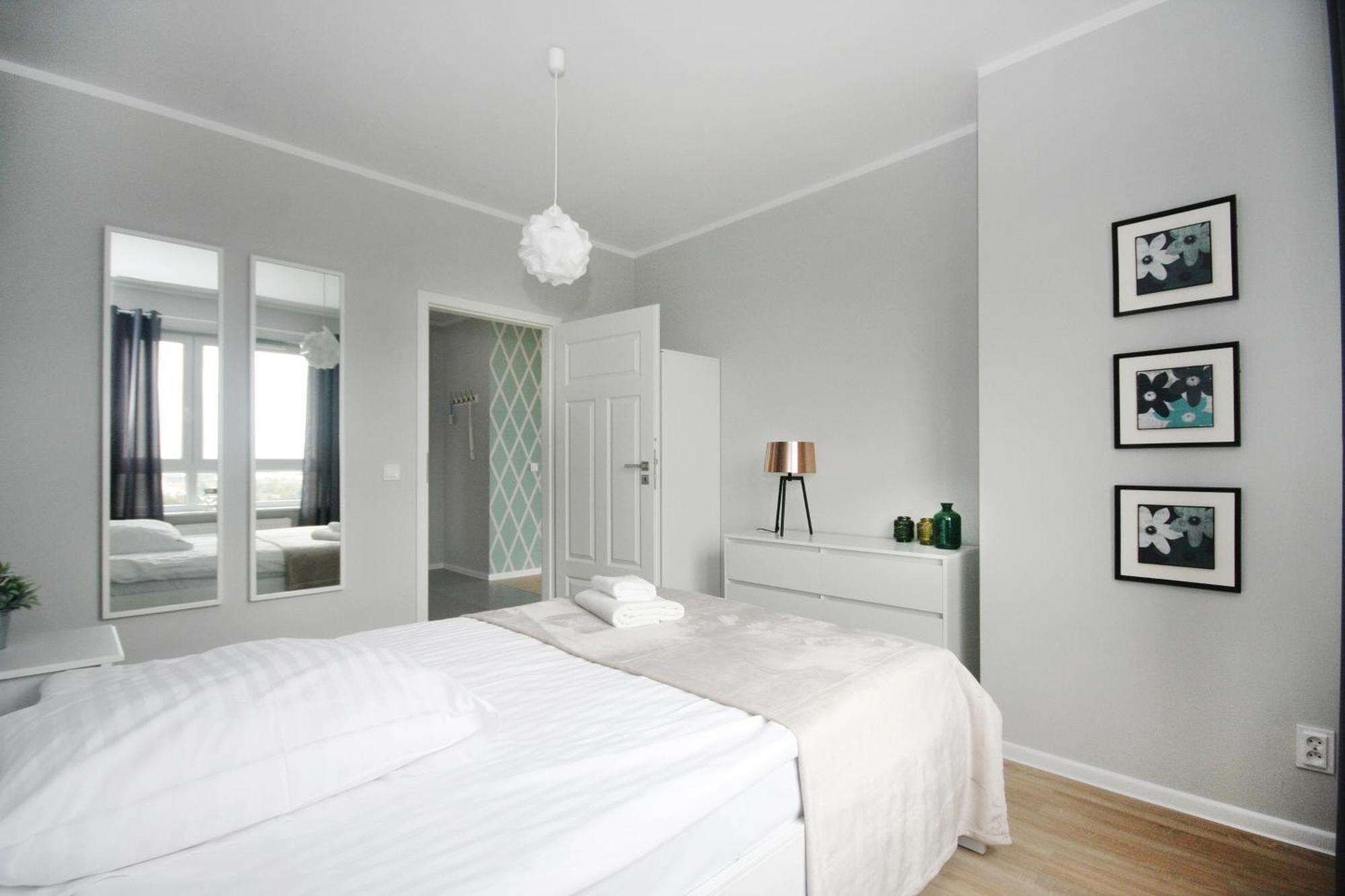 Livin Apartments Santocka Szczecin Rum bild