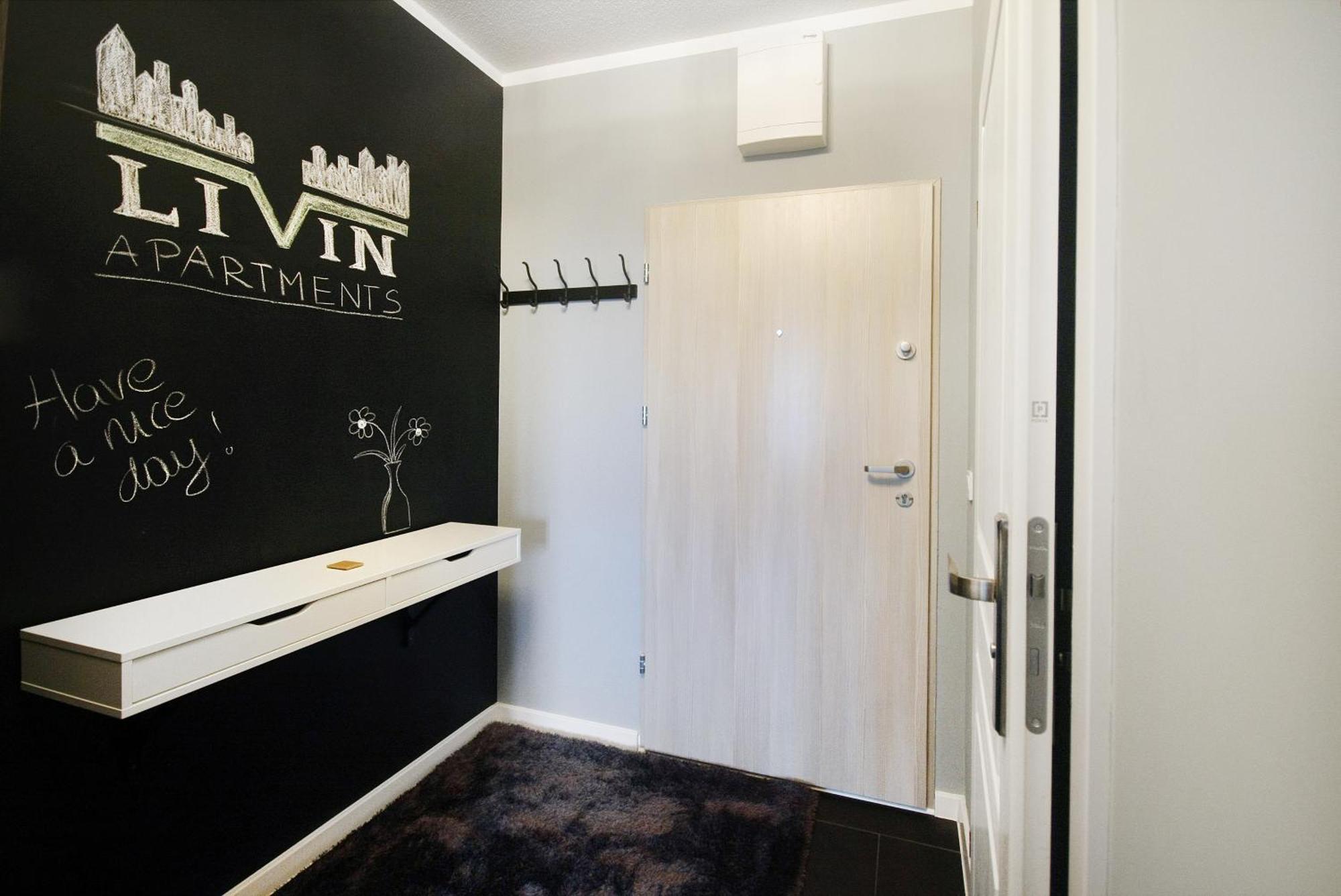 Livin Apartments Santocka Szczecin Rum bild